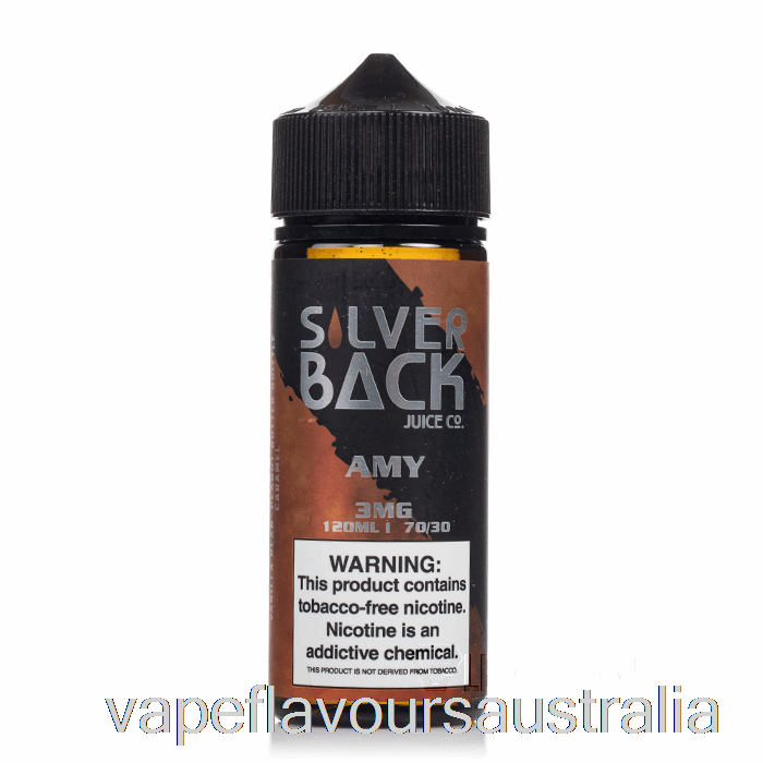 Vape Nicotine Australia Amy - Silverback Juice Co. - 120mL 0mg